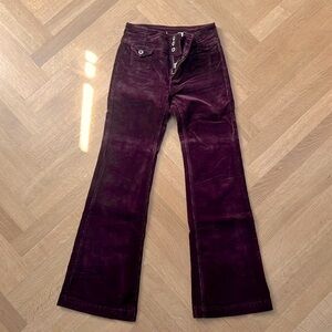 High rise bootcut corduroy. Pilcro brand.